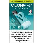 Vuse GO 1000 Pen Peppermint Ice 18 mg 1000 potáhnutí – Zboží Dáma