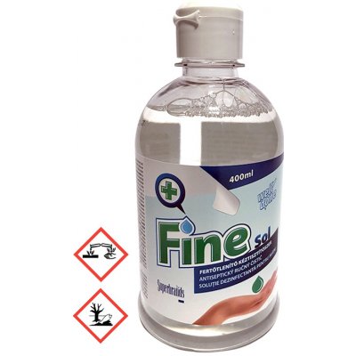 Well Done Fine antiseptický prostředek na ruce 400 ml – Zboží Mobilmania