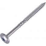 HPM TEC RAPI-TEC SK PLUS 4,0x60/35+R - stavební vrut do dřeva, polozávit, pozink, talířová hlava, TORX T20 – Hledejceny.cz
