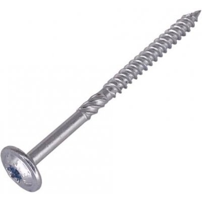HPM TEC RAPI-TEC SK PLUS 4,0x60/35+R - stavební vrut do dřeva, polozávit, pozink, talířová hlava, TORX T20 – Hledejceny.cz