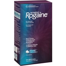 Rogaine pěna pro ženy Minoxidil 5% řešení v boji s padáním vlasů kúra na 6 měsíců 3 x 60 ml