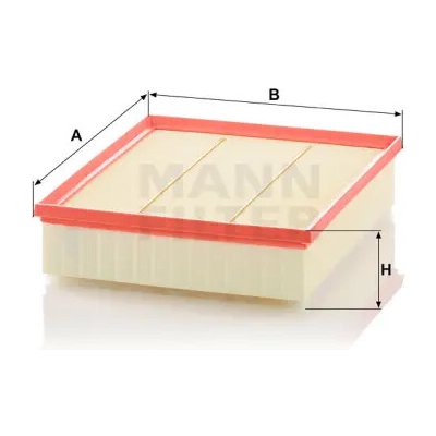 MANN FILTER Vzduchový filtr C 29 036 – Hledejceny.cz
