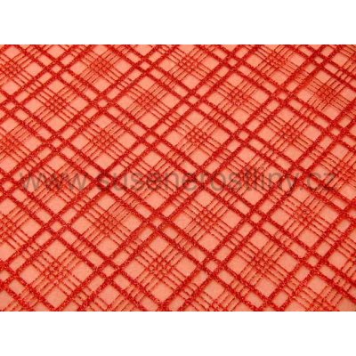 susenerostliny.cz vánoční organza B122 červená 36cm x 10y – Hledejceny.cz