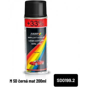 Motip M M SD 200ml černá mat