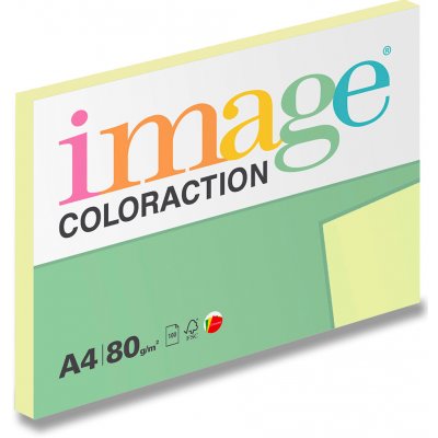 Papír barevný A4 80 g Image Coloraction YE23 Desert pastelově žlutá 100 ks – Hledejceny.cz