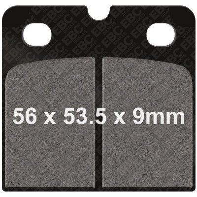 Brzdové destičky EBC FA018HH | Zboží Auto