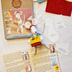 Corinne Lapierre Kreativní sada na plstění Myška knihovnice z plsti – Hledejceny.cz