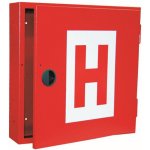 Pavliš a Hartman skříň nástěnného hydrantu D25 červená 460x460x110mm Fin101
