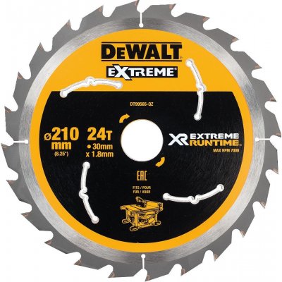 DeWALT DT99565 Pilový kotouč 210x30mm 24z FLEXVOLT – Hledejceny.cz