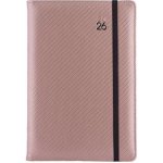 Elastic B6 týdenní 2026 pudrová/černá – Zboží Živě