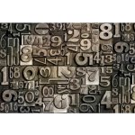 Dimex MA-5-0273 Samolepicí vliesová fototapeta na zeď Číslice rozměry 375 x 250 cm – Sleviste.cz