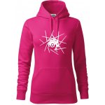 Cyclo výplet mikina dámská Cape s kapucí Purpurová – Hledejceny.cz