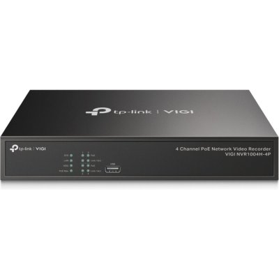 TP-Link VIGI NVR1004H-4P – Zboží Mobilmania