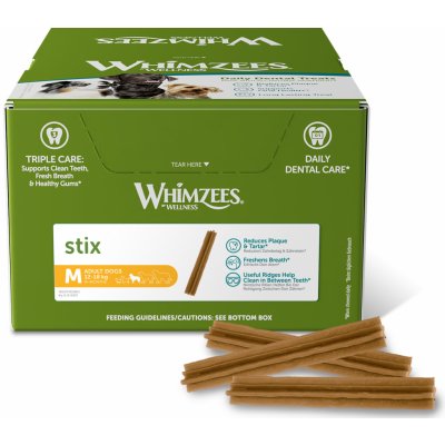 Whimzees Dental stix M 30 g 100 ks