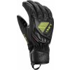 Dětské rukavice Leki WCR C-Tech 3D Junior Mitt black-ice lemon