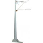 Viessmann H0 Betonový trolejový stožár s výložníkem 9,85 cm 4118 – Zbozi.Blesk.cz