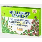 Dr. Müller Müllerovy pastilky s jitrocelem mateřídouškou 12 ks – Hledejceny.cz