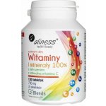 Aliness Vitamíny a minerály 100% 120 tablet – Hledejceny.cz