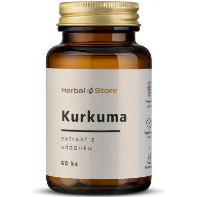 Kurkuma kapsle extrakt 95 % curcuminoidů + piperin 50 kapslí – Hledejceny.cz
