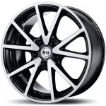 RH DE Sports 8x17 5x108 ET35 black polished | Zboží Auto