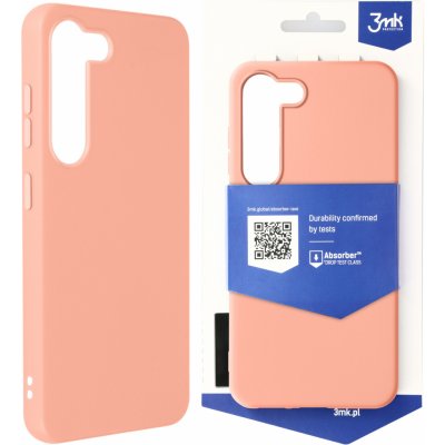 Pouzdro 3mk Matt Case Samsung Galaxy S23 SM-S911 lychee/růžové – Zboží Mobilmania