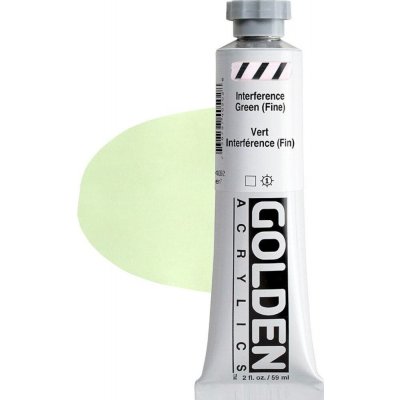 Golden Artist Colors Heavy Body akrylová barva interference green 59 ml – Hledejceny.cz