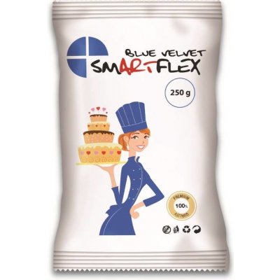Smartflex Fondán na dort Blue Velvet vanilkový 250 g – Sleviste.cz