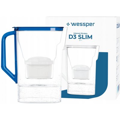 Wessper D3 Slim Aquamax 2,7 l Modrá – Zbozi.Blesk.cz