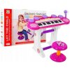 Dětská hudební hračka a nástroj Ramiz Set kláves verble mikrofon ZMU.BB45D 3 oktávy růžový
