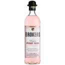 Brokers Pink Gin 40% 0,7 l (holá láhev)