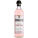 Brokers Pink Gin 40% 0,7 l (holá láhev) – Hledejceny.cz
