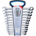 BGS technic Sada otevřených a očkoplochých klíčů s ráčnou 8 - 19 mm 12dílná BGS 6545 – Zboží Mobilmania