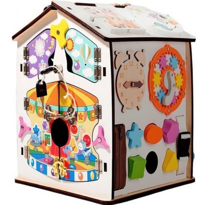 2Kids Toys Activity board Domeček bílý – Hledejceny.cz