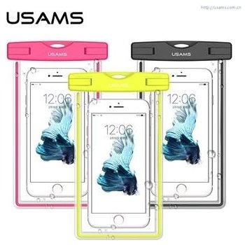 Pouzdro USAMS Luminous Smartphone 5.5 růžové