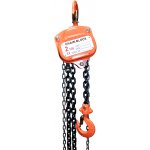 Ruční řetězový zvedák (kladkostroj) HSC, 3,0t zdvih 3m, lak – Zboží Mobilmania