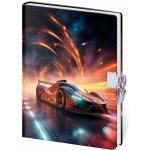 Stil Památník 13 x 18 cm se zámkem Sports Car – Zboží Mobilmania