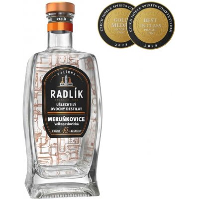Radlík Meruňkovice Velkopavlovická 45% 0,5 l (holá láhev) – Hledejceny.cz