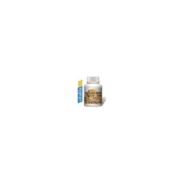 Doplněk stravy Brewers Yeast Star pivovarské kvasnice 60 tablet