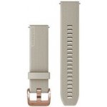 Garmin Quick Release 20 mm, Light Sand, přezka Rose Gold 010-13114-02 – Zboží Živě