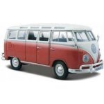 Maisto Volkswagen Van Samba bílo červená 1:25 – Zboží Dáma