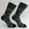 Trepon ponožky OKOUN zelené pro rybáře