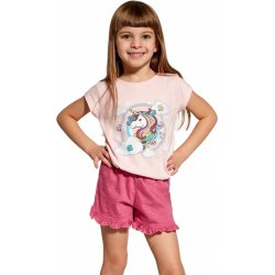 Cornette Kids Girl 459/96 Unicorn dívčí pyžamo růžové