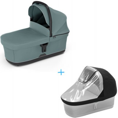 Thule Korba Urban Glide 3 Bassinet Mid blue + pláštěnka – Zboží Dáma