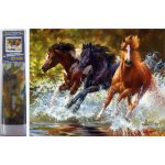 Norimpex Diamantové malování Koně v řece 30 x 40 cm – Hledejceny.cz