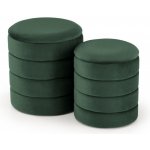 Halmar Taburety PACHO set 2 kusů - zelené – Zbozi.Blesk.cz