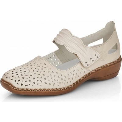 Reiker Dámské polobotky 441399 60 béžová S5 41399 60 BEIGE F/S5 – Zboží Dáma