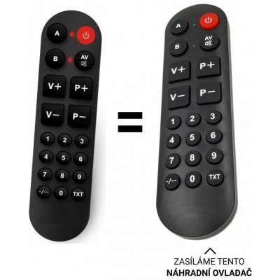 Dálkový ovladač Senior Samsung 50HRU75 – Zboží Živě