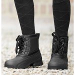 ELT Stájové boty MONTREAL černé – Zboží Dáma