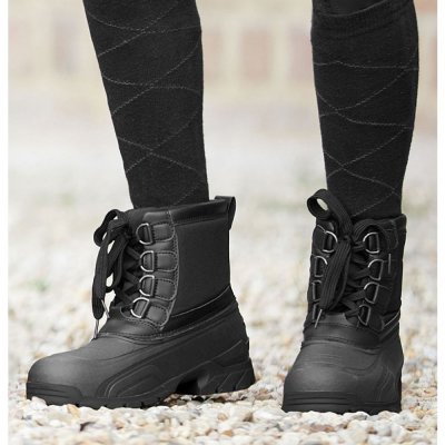 ELT Stájové boty MONTREAL černé – Zboží Dáma