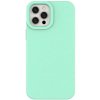 Pouzdro a kryt na mobilní telefon Apple Hurtel Eco Case iPhone 12 Silikonový Mint